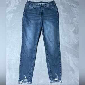 Judy Blue Skinny Fit Medium Wash Womens Size 13/31 Stretch Denim
